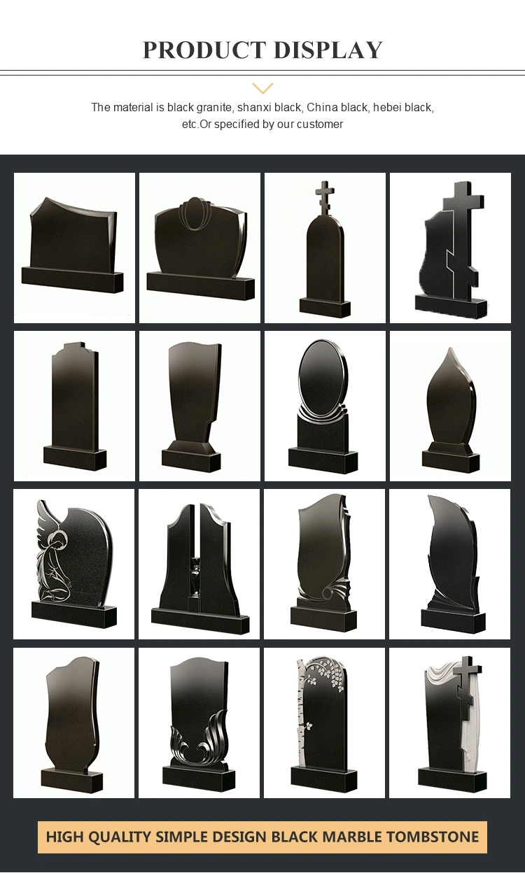 Europe Customized Carving Marble/Granite Stone for Monument/Gravestone/Headstone/Tombstone/Memorial